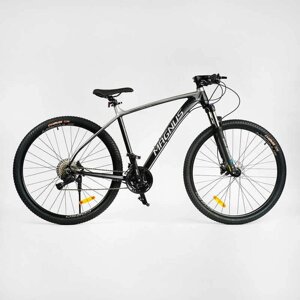 Велосипед Спортивний Corso "Magnus" 29" MG-90177 (1) рама алюмінієва 21", гідравлічні гальма Shimano, обладнання L-TWOO