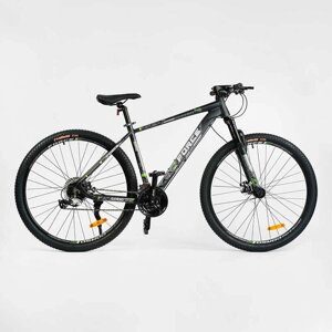 Велосипед Спортивний Corso "X-Force" 29" XR-29092 (1) рама алюмінієва 19", обладнання Shimano Altus, 24 швидкості,