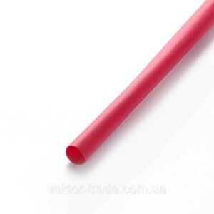 Термоусмоктувана трубка 8 мм червоний (пак 1 м·30 шт.)