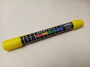 Товщиномір магнітний вимірювач товщини фарби для авто олівець