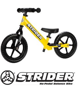 Американський велобег беговел STRIDER Sport NEW від 1,5 до 5 років Всього 2,9кг Жовтий