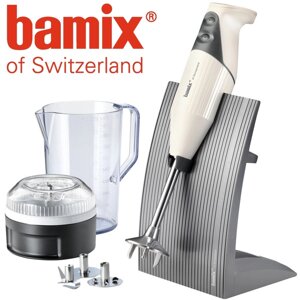 Погружной ручний блендер bamix Swissline M200 Cream Швейцарія