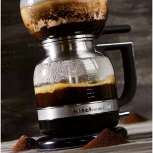 Сифонна кавоварка Kitchenaid Artisan 5KCM0812, Чорна
