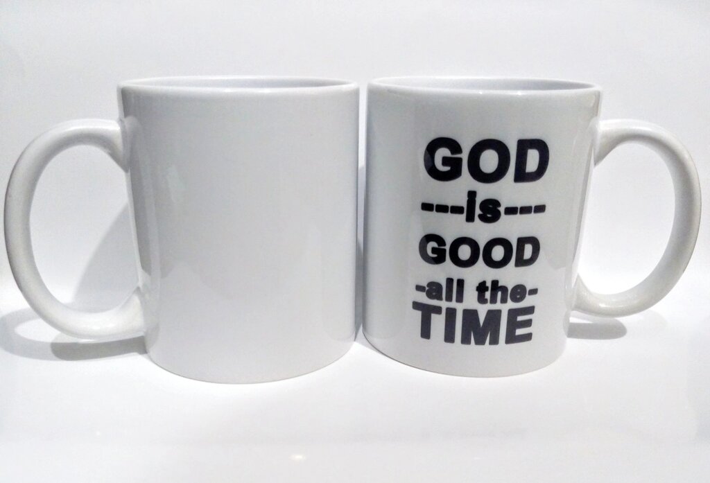 God is Good all the time, чашка від компанії Інтернет магазин emmaus - фото 1