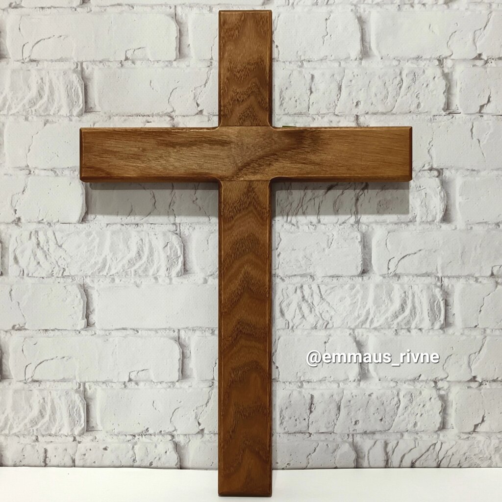 Хрест дерев'яній від компанії Інтернет магазин emmaus - фото 1