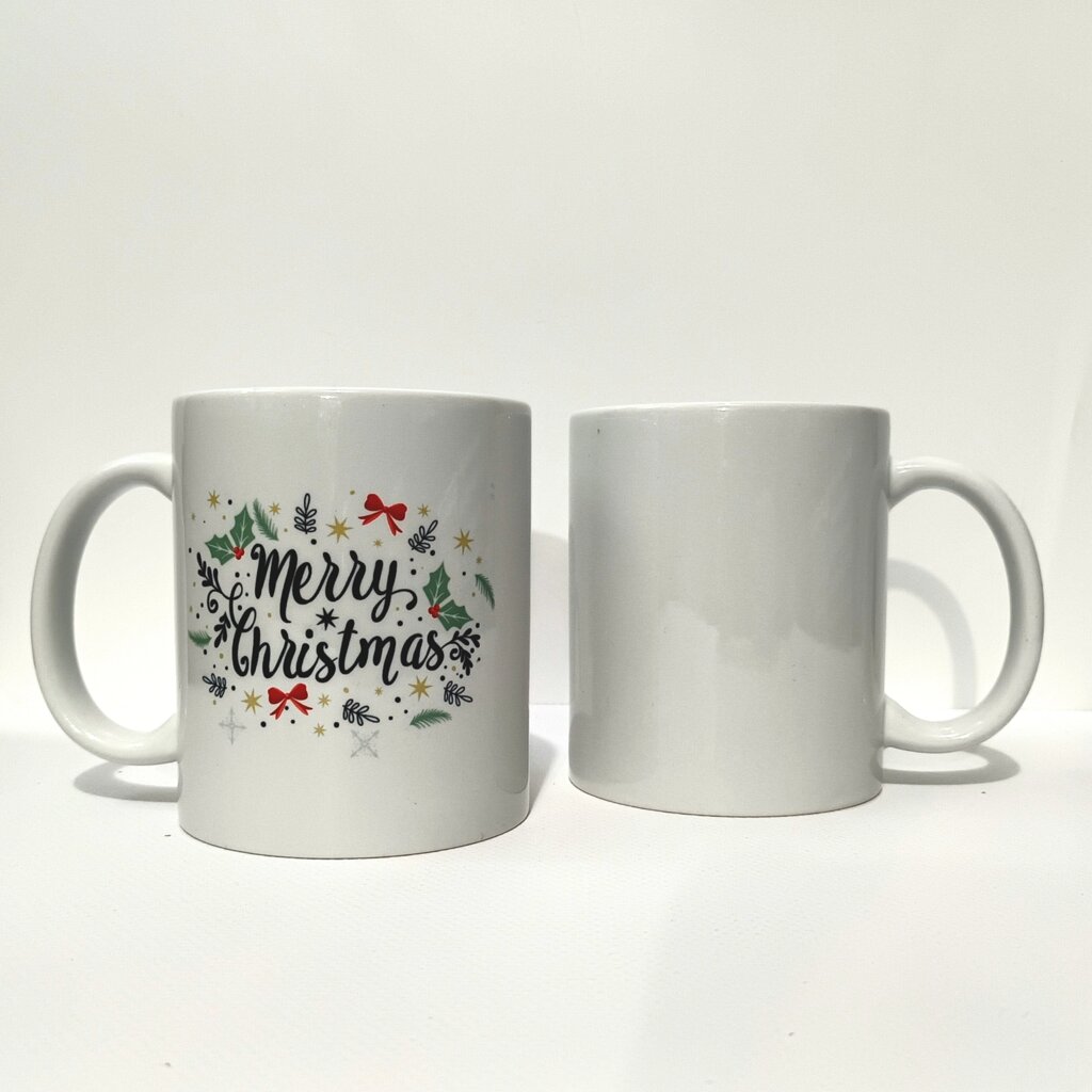 Merry Christmas /чашка біла/ від компанії Інтернет магазин emmaus - фото 1
