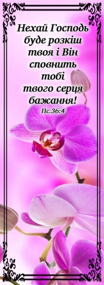 Нехай Господь буде розкіш твоя, закладка * від компанії Інтернет магазин emmaus - фото 1