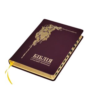 Біблія. Вічне Євангеліє в перекладі В. Громова українською бургунді