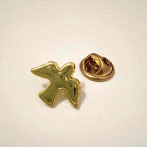 Значок Голуб під золото