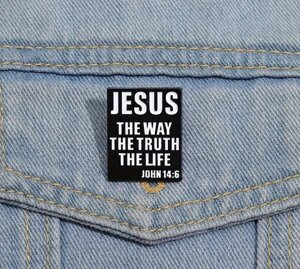 Jesus The way The truth The Life /значок/