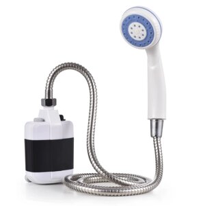 Акумуляторний портативний кемпінговий душ / Переносний туристичний душ із помпою на акумуляторі