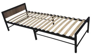Ліжко — розкладачка "Марсель" на ламелях без матраца V-101/ Розкладне ліжко для дому та дачі