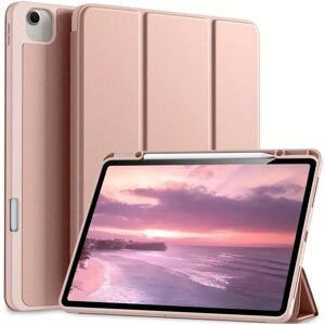 Чохол-книжка CDK для Apple iPad Pro 12.9" 3gen 2018 Екошкіра силікон Smart Case Слот Стилус (017899) (pink