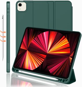 Чохол-книжка CDK Еко-шкіра силікон Smart Case Слот Стилус для Apple iPad Air 10.9" 4gen 2020 (011190) (green)