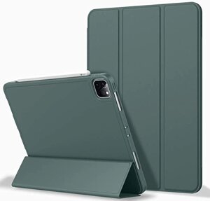 Чехол-книжка DK кожа силикон Smart Cover Слот под Стилус для Apple iPad Pro 12.9" 4gen 2020 (011191) (green)