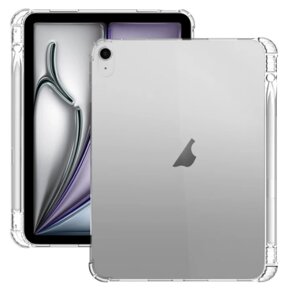 Чохол-накладка CDK для Apple iPad Air 10.9" 4gen 2020 Silicone Corner Air Bag Слот Стилус (017974) (clear)