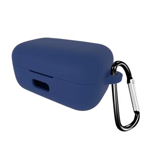 Чохол-накладка CDK Silicone Candy Friendly з карабіном для Sennheiser Momentum True Wireless 4(017220) (dark blue)
