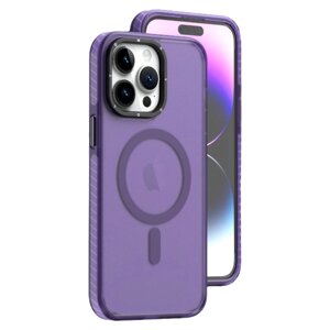 Чохол для Apple iPhone 12 Pro Max | MagSafe Composite Matte (deep purple)