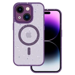 Чохол для Apple iPhone 13 | MagSafe Composite Matte Splash (deep purple)