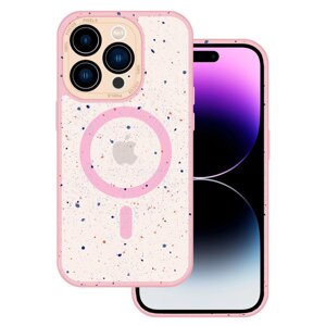 Чохол для Apple iPhone 13 Pro | MagSafe Composite Matte Splash (pink)