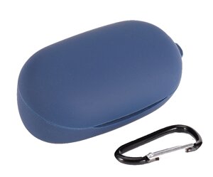 Чохол-накладка DK Silicone Candy Friendly з карабіном для Sony WF-XB700 (dark blue)