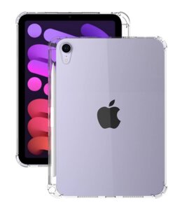 Чохол-накладка DK Silicone Corner Air Bag Стилус для Apple iPad mini 8.3" 6gen 2021 (A2568) (clear)