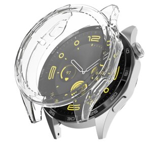 Чохол-накладка DK Silicone Face Case для Huawei Watch GT 4 46mm (clear)