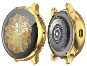 Чохол-накладка DK Silicone Color Face Case для Samsung Galaxy Watch Active 2 40mm (gold)