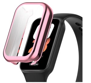 Чохол-накладка DK Silicone Face Case для Xiaomi Redmi Smart Band 2 (017304) (pink rose)