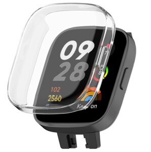 Чохол-накладка DK Silicone Face Case для Xiaomi Redmi Watch 3 (clear)
