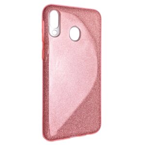 Чохол-накладка DK Silicone Glitter Heaven Rain для Samsung A20/A30 (pink