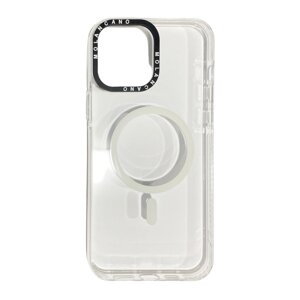 Чохол-накладка Molan Cano Силікон MagSafe для Apple iPhone 12 / 12 Pro (clear)