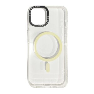 Чохол-накладка Molan Cano Силікон MagSafe для Apple iPhone 13 (clear)