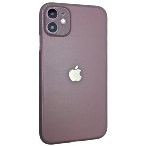 Чохол-накладка Plastic Ultra Slim для Apple iPhone 11 (grey)