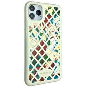 Чохол-накладка Silicone дляm Leather Janesper для Apple iPhone 11 Pro (white)