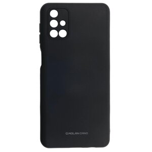 Чохол-накладка Silicone Hana Molan Cano для Samsung Galaxy M31s (M317) (black)