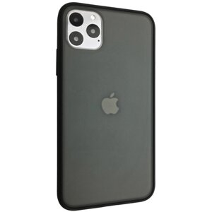 Чохол-накладка Silicone iPaky Polychromatic для Apple iPhone 11 Pro (black)