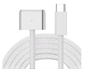 Кабель DK 200 см Type-C / USB-C на MagSafe 3 для Apple MacBook (white)