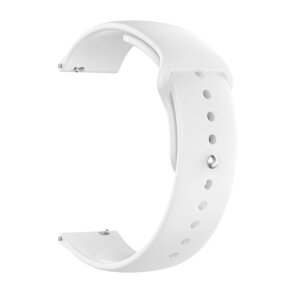 Ремінець CDK для Samsung Watch6 (R930 / R935) 40mm | 20mm Silicone Sport Band (011908) (white)