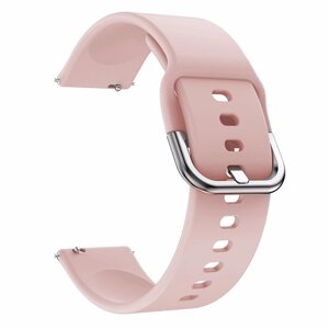 Ремінець CDK для Xiaomi Mi Watch Revolve |L" 22mm Silicone Sport Band Classic (011018) (pink)