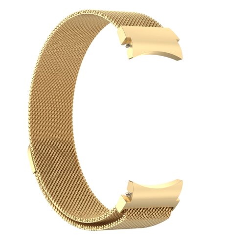 Ремінець CDK Metal Ring Milanese Loop Magnetic 20 mm для Samsung Galaxy Watch6 (R940/R945)44 mm (013591) (gold)