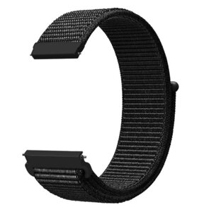 Ремінець CDK Nylon Sport Loop 20mm для Samsung Galaxy Watch Active 2 (R830 / R835) 40mm (012415) (black)