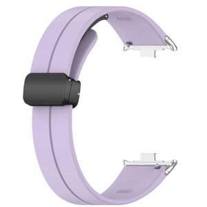 Ремінець CDK Silicone Sport Magnetic для Xiaomi Redmi Watch 4 (017766) (viola / black)