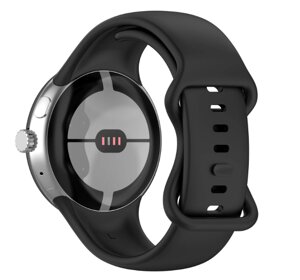 Ремінець DK силікон Sport Band Double Loop "S" для Google Pixel Watch 1 / 2 (017768) (black)