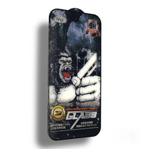 Захисне скло CDK для Apple iPhone 16 | Full Glue 3D MO King Kong (016138) (black)