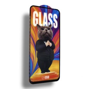 Захисне скло CDK Full Glue Cat ESD Anti-Dust для Xiaomi Mi 11 Lite (016179) (black)