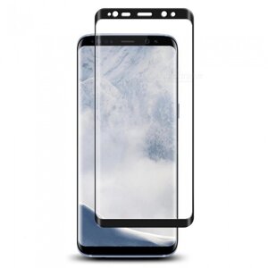 Захисне скло DK Full Glue 3D для Samsung Galaxy S9 (G960) (black)