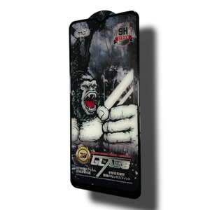 Захисне скло DK Full Glue 3D MO King Kong для Samsung Galaxy A12 (A125) (black)