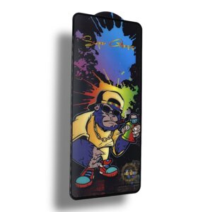 Захисне скло DK Full Glue 3D Monkey для Samsung Galaxy A51 (A515) (016225) (black)