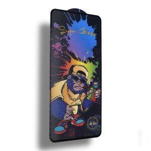 Захисне скло DK Full Glue 3D Monkey для Xiaomi Mi 11 Lite (black)